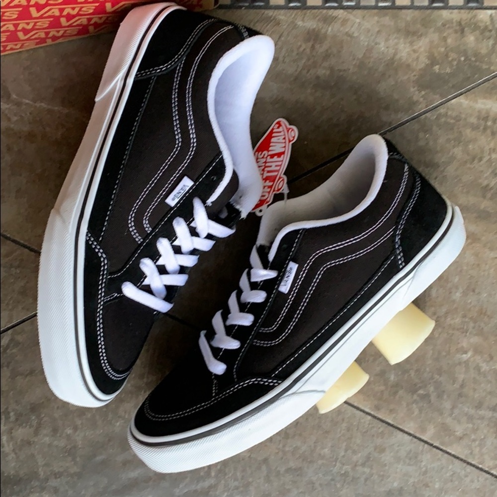 ••VANS BEARCAT BLACK/WHITE MEN’S - Picture 16 of 16